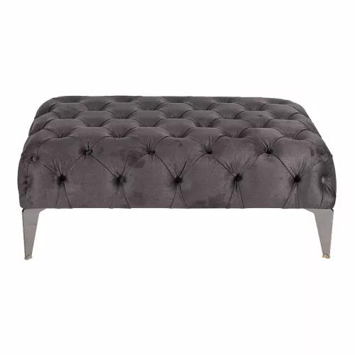 Hazenkamp Neu Scala Hocker 100x70x40cm grau (114462)